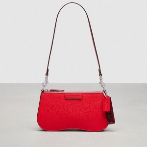 Coachtopia Kabelka přes Rameno Coach Small Wavy In Leather Červené | 5139420-CZ