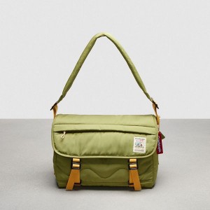 Coachtopia Messenger Taška Coach Loop Olivy Zelené Viacfarebný | 9063415-CZ