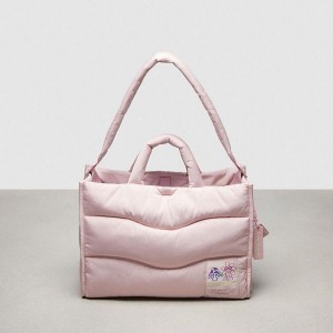 Coachtopia Tote Coach Loop With Wavy Quilting Růžové | 0864257-CZ