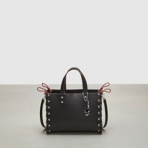Coachtopia Tote Coach Medium Re Laceable Leather Černé | 3451698-CZ