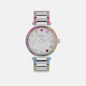 Dámské Hodinky Coach Cary 34 Mm Šedé Šedé | 1685794-CZ