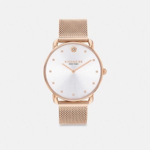 Dámské Hodinky Coach Elliot 36 Mm Růžové Zlaté | 6537921-CZ