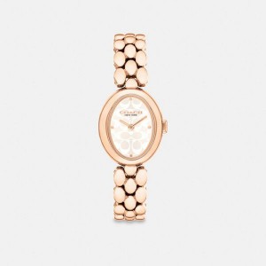 Dámské Hodinky Coach Sammy 22 Mm Růžové Zlaté | 8039164-CZ