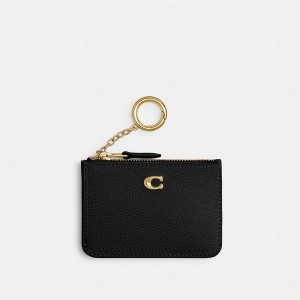 Dámské Pouzdro Na Karty Coach Essential Mini Skinny Id Case Černé | 0954327-CZ