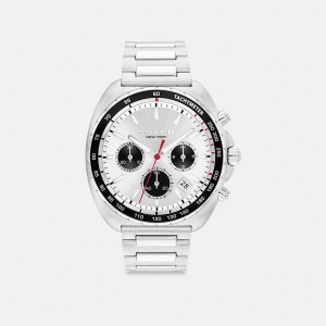 Pánské Hodinky Coach Charter Chronograph 44 Mm Šedé | 4032918-CZ