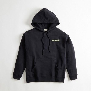 Pánské Mikina s Kapucí Coach This Is Print Černé | 7461529-CZ