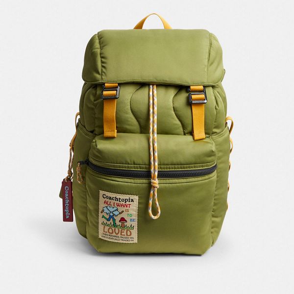 Coachtopia Batoh Coach Loop Olivy Zelené Viacfarebný | 5280763-CZ