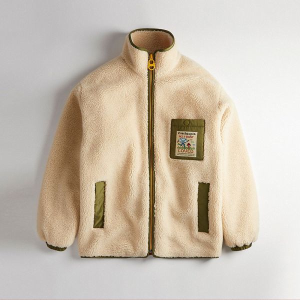 Coachtopia Bunda Coach Loop Fleece Béžový Oranžové Viacfarebný | 6853471-CZ