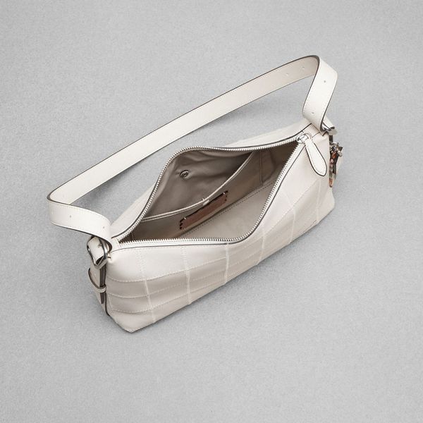 Coachtopia Kabelka přes Rameno Coach Alter/Ego In Checkerboard Upcrafted Leather Bílé | 5816947-CZ