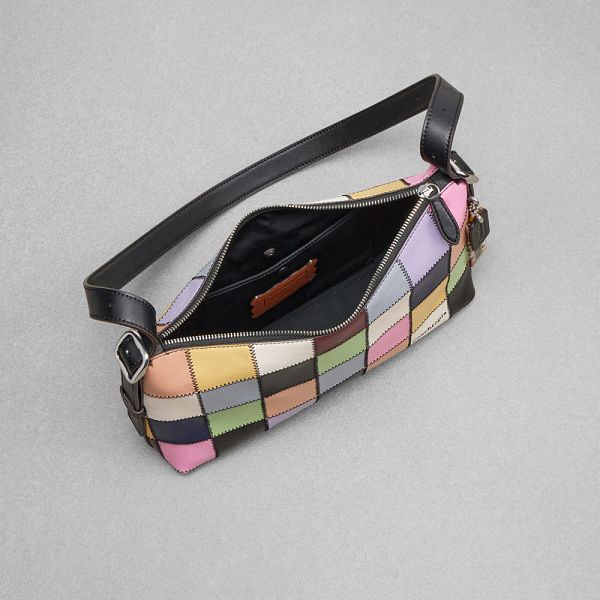 Coachtopia Kabelka přes Rameno Coach Alter/Ego In Checkerboard Upcrafted Leather Viacfarebný | 2573860-CZ