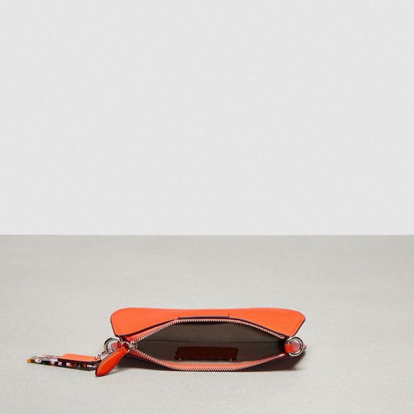 Coachtopia Kabelka přes Rameno Coach Small Wavy In Leather Oranžové | 7165048-CZ