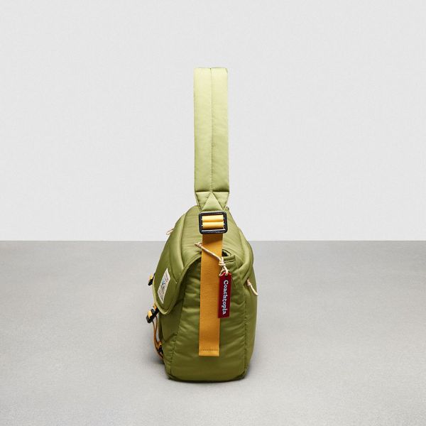 Coachtopia Messenger Taška Coach Loop Olivy Zelené Viacfarebný | 9063415-CZ
