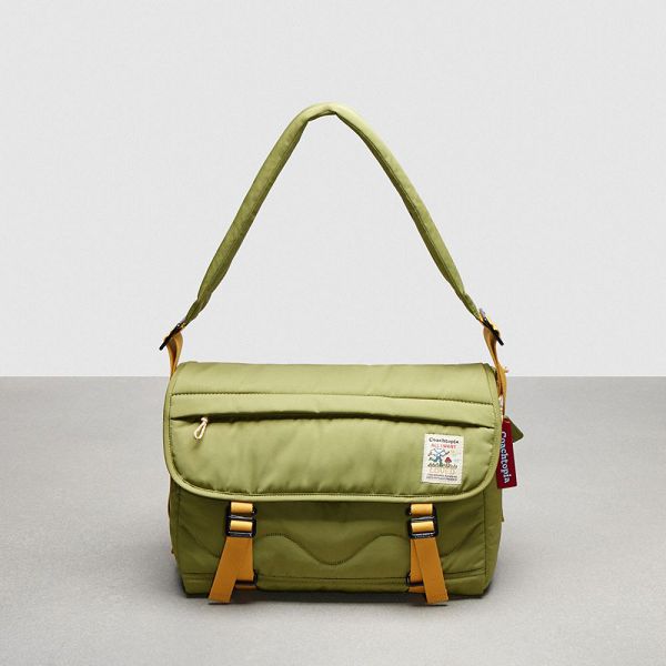 Coachtopia Messenger Taška Coach Loop Olivy Zelené Viacfarebný | 9063415-CZ