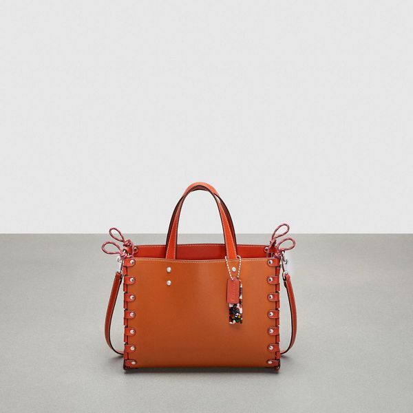 Coachtopia Tote Coach Medium Re Laceable Leather Oranžové | 2874103-CZ