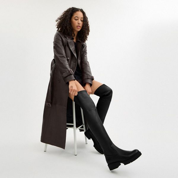 Dámské Boty Coach Lisa Černé | 9213780-CZ