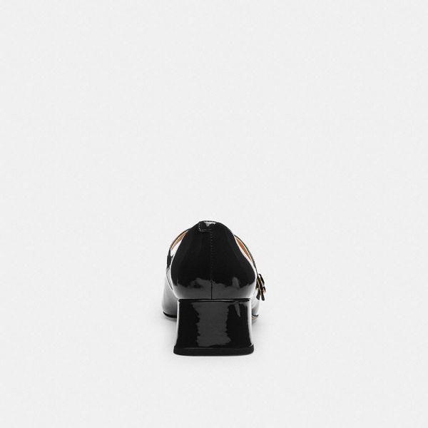Dámské Boty Mary Jane Coach Angelina Černé | 4728951-CZ
