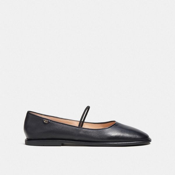 Dámské Boty Mary Jane Coach Emilia Černé | 2467083-CZ