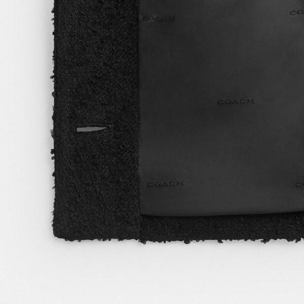 Dámské Bunda Coach Boucle Černé | 0564738-CZ