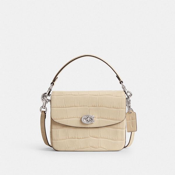 Dámské Crossbody Kabelka Coach Cassie 19 Stříbrné Bílé | 9038627-CZ