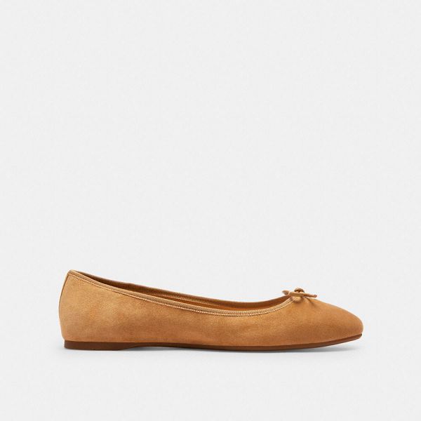 Dámské Flat Shoes Coach Abigail Hnědé | 9074358-CZ