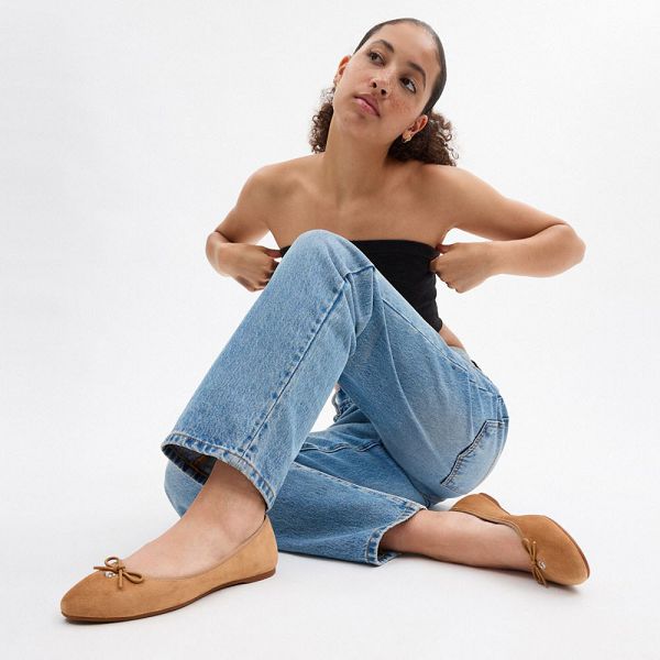 Dámské Flat Shoes Coach Abigail Hnědé | 9074358-CZ
