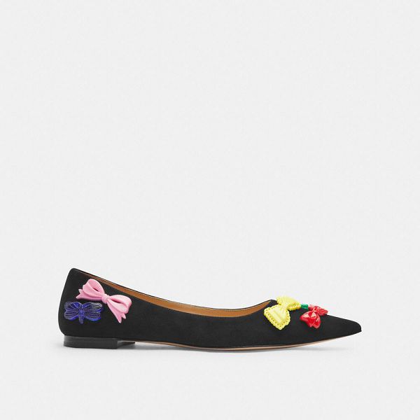 Dámské Flat Shoes Coach Daphne Černé Viacfarebný | 1628054-CZ