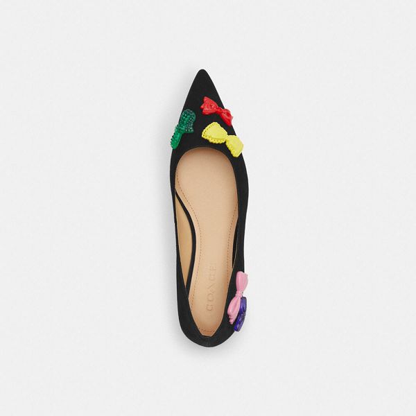 Dámské Flat Shoes Coach Daphne Černé Viacfarebný | 1628054-CZ