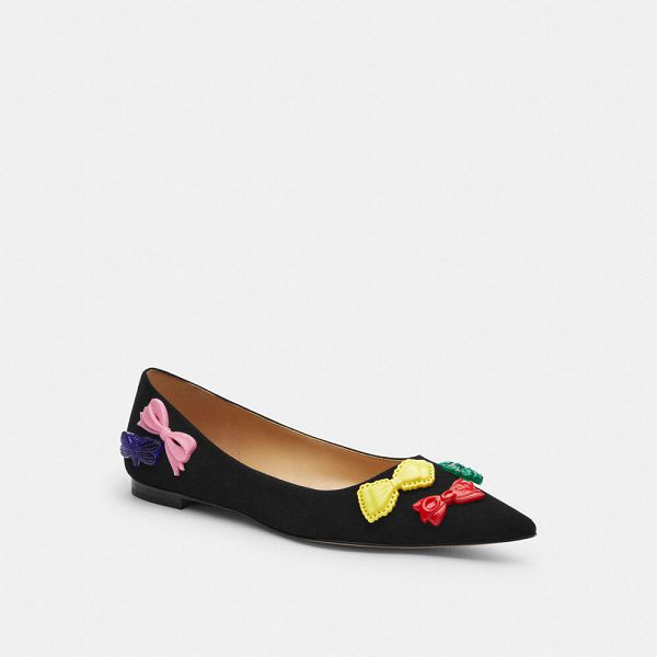 Dámské Flat Shoes Coach Daphne Černé Viacfarebný | 1628054-CZ