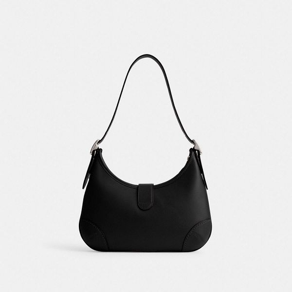 Dámské Hobo Taška Coach Hamptons Stříbrné Černé | 6738915-CZ