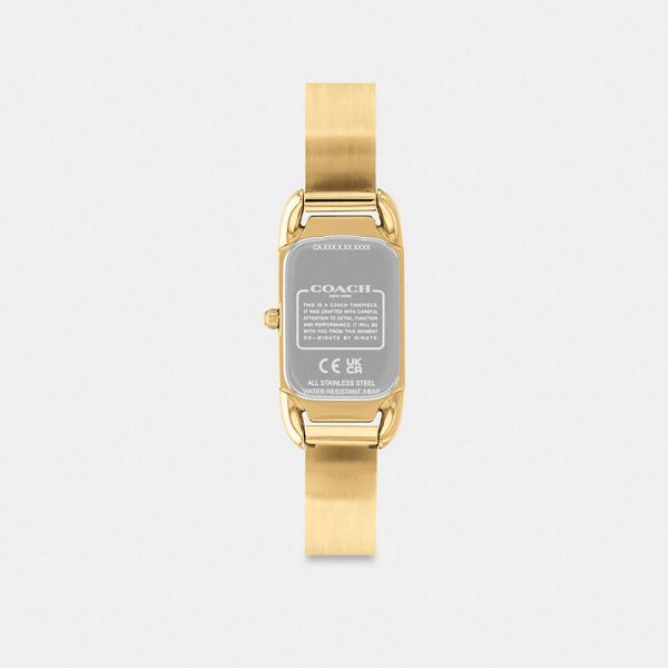 Dámské Hodinky Coach Cadie 17.5 Mm X 28.5 Mm Zlaté | 9087543-CZ