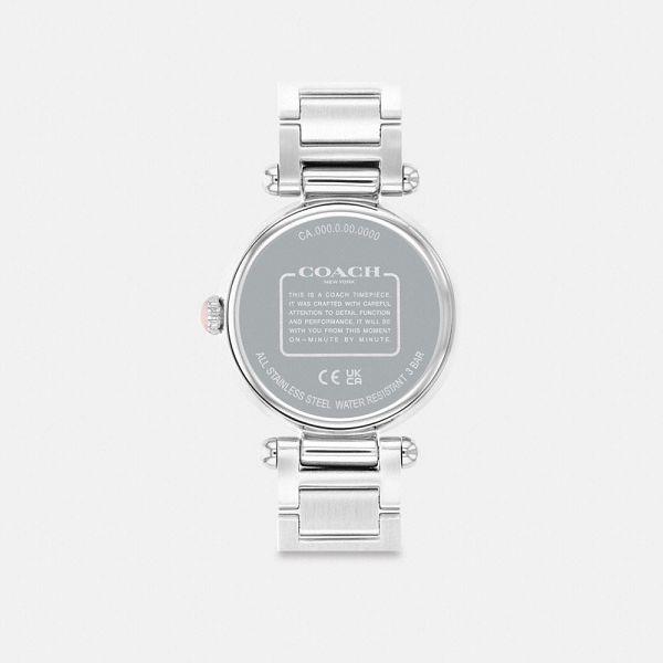 Dámské Hodinky Coach Cary 34 Mm Šedé Růžové | 5873146-CZ