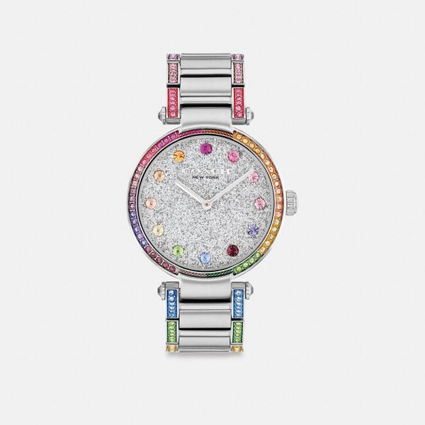 Dámské Hodinky Coach Cary 34 Mm Šedé Šedé | 1685794-CZ