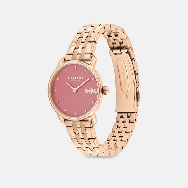 Dámské Hodinky Coach Elliot 28 Mm Růžové Zlaté | 9354286-CZ