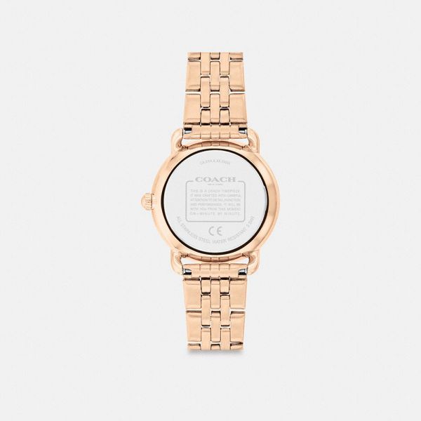 Dámské Hodinky Coach Elliot 28 Mm Růžové Zlaté | 9354286-CZ