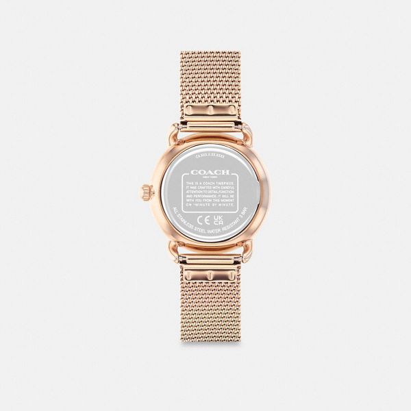 Dámské Hodinky Coach Elliot 28 Mm Růžové Zlaté | 5861947-CZ