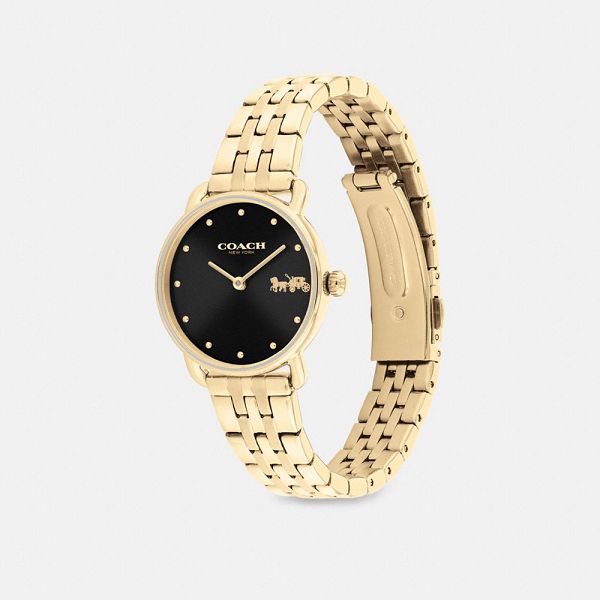 Dámské Hodinky Coach Elliot 28 Mm Zlaté | 5723149-CZ