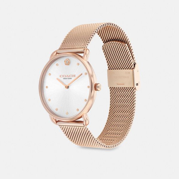 Dámské Hodinky Coach Elliot 36 Mm Růžové Zlaté | 6537921-CZ
