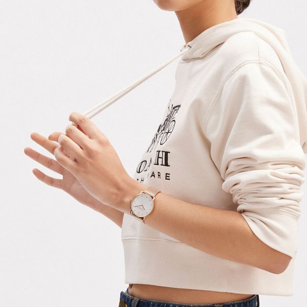 Dámské Hodinky Coach Elliot 36 Mm Růžové Zlaté | 6537921-CZ