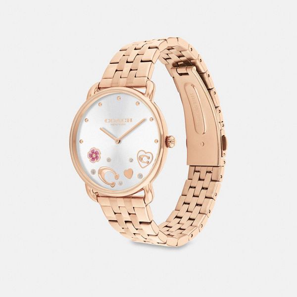 Dámské Hodinky Coach Elliot 36 Mm Růžové Zlaté | 6751389-CZ