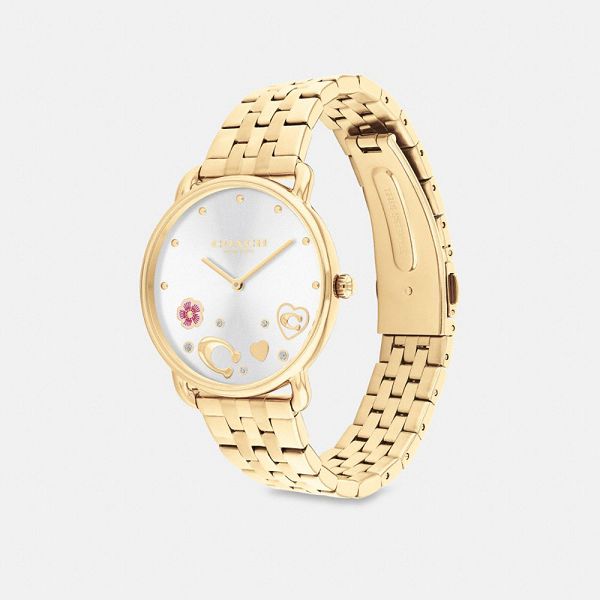 Dámské Hodinky Coach Elliot 36 Mm Zlaté | 6285049-CZ