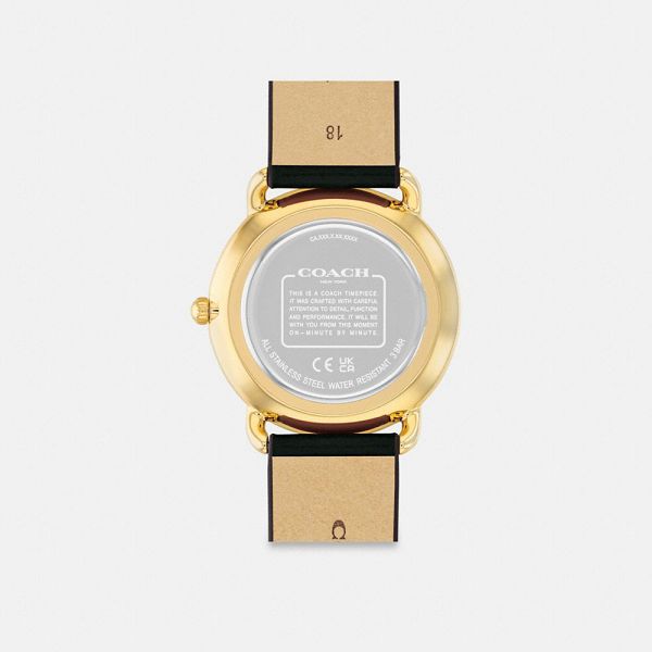 Dámské Hodinky Coach Elliot 36 Mm Černé | 3142609-CZ