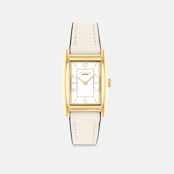 Dámské Hodinky Coach Reese 24 Mm X 35 Mm Bílé Zlaté | 1920547-CZ