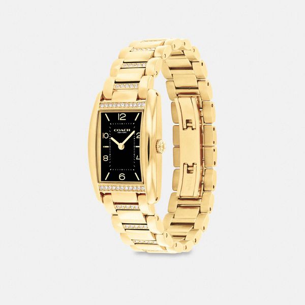 Dámské Hodinky Coach Reese 24 Mm X 35 Mm Zlaté | 7015834-CZ
