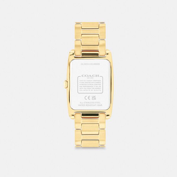 Dámské Hodinky Coach Reese 24 Mm X 35 Mm Zlaté | 7015834-CZ