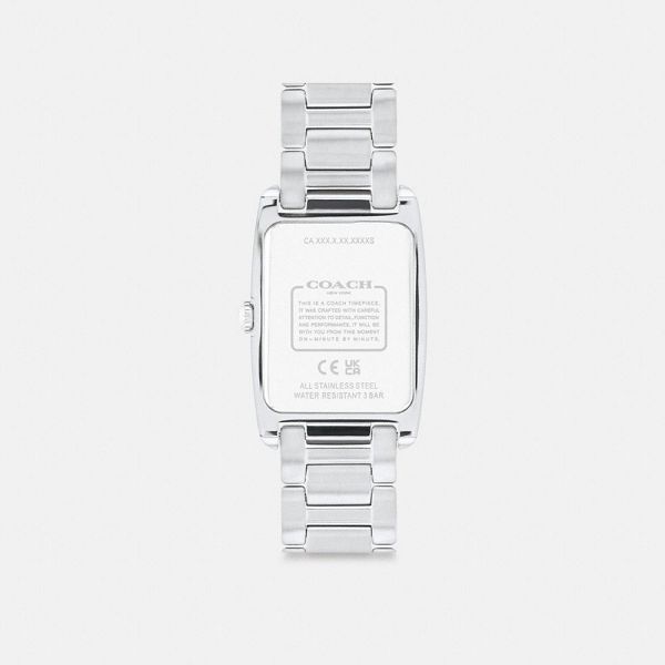 Dámské Hodinky Coach Reese 35 Mm X 24 Mm Stříbrné Zlaté | 3576091-CZ