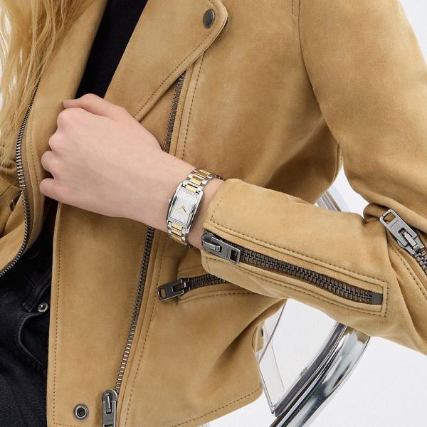 Dámské Hodinky Coach Reese 35 Mm X 24 Mm Stříbrné Zlaté | 3576091-CZ