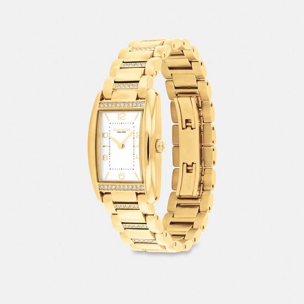Dámské Hodinky Coach Reese 35 Mm X 24 Mm Zlaté | 1378560-CZ