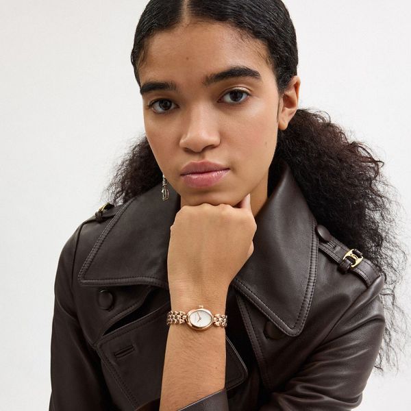 Dámské Hodinky Coach Sammy 22 Mm Růžové Zlaté | 8039164-CZ
