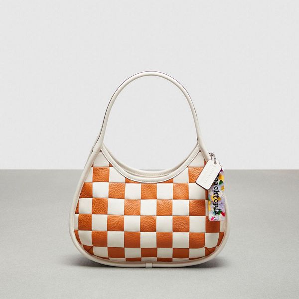 Dámské Kabelka Coach Ergo In Checkerboard Upcrafted Leather Oranžové | 9071423-CZ