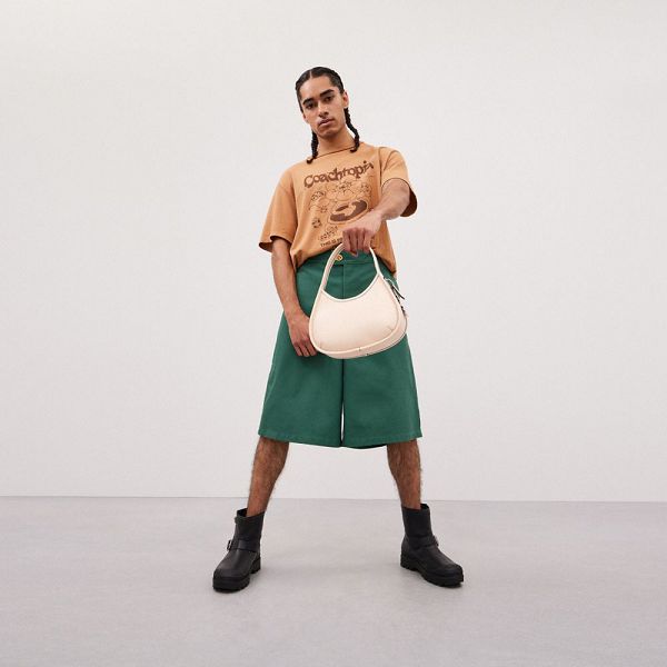 Dámské Kabelka Coach Ergo In Leather Béžový | 3470526-CZ